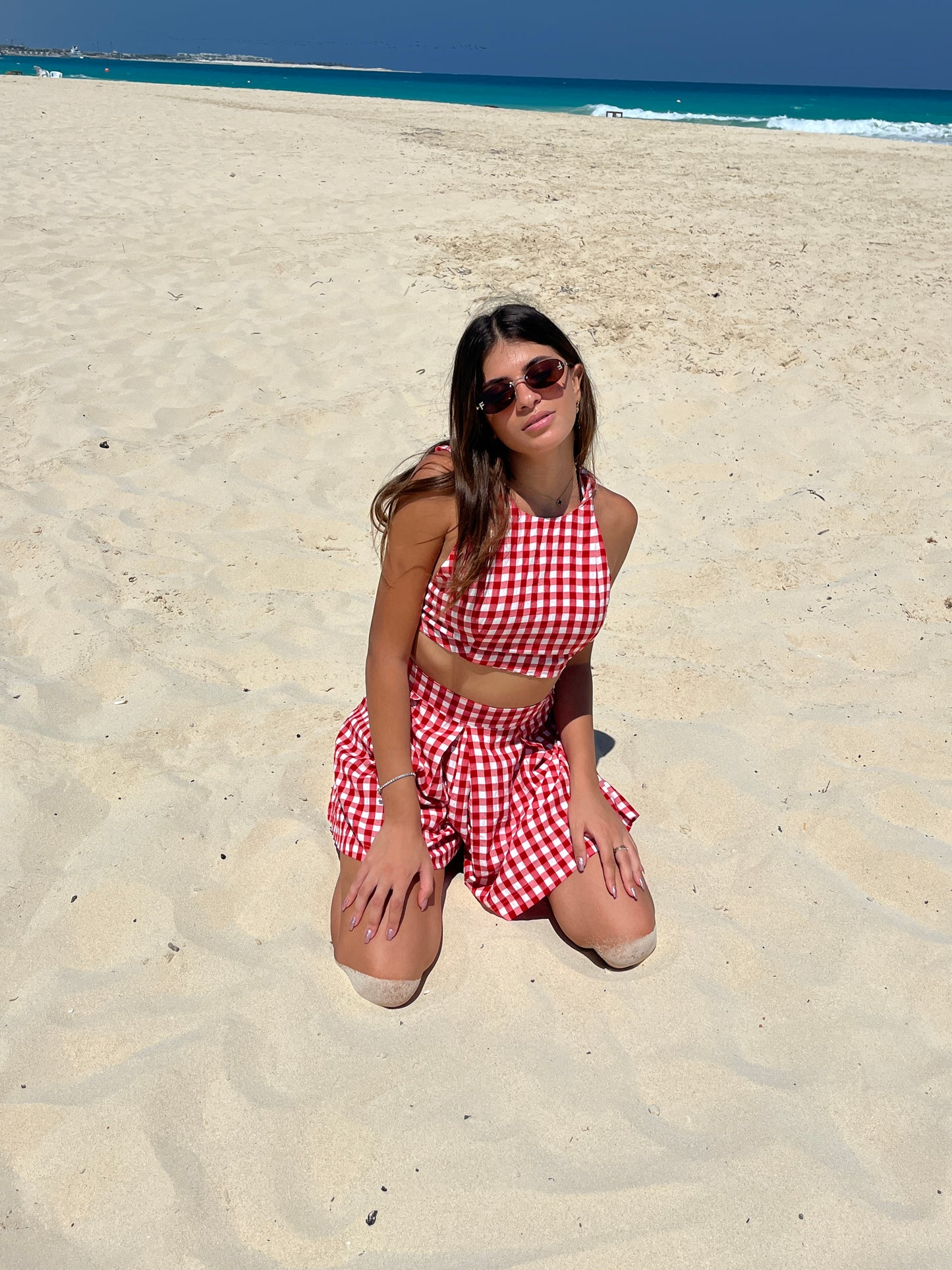 Gingham Vibes Set