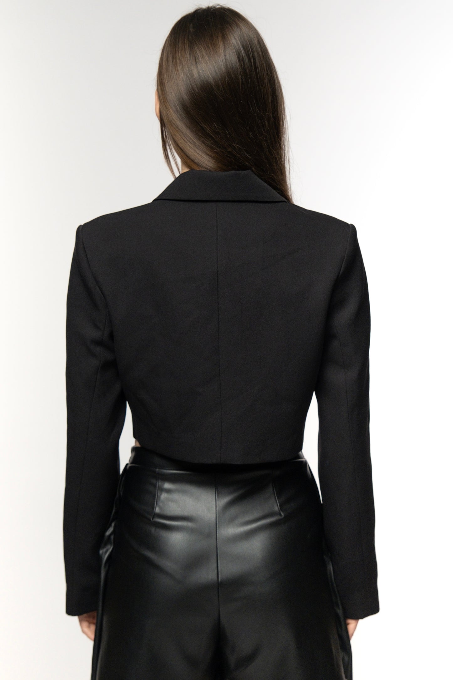 City Chic Cropped Blazer