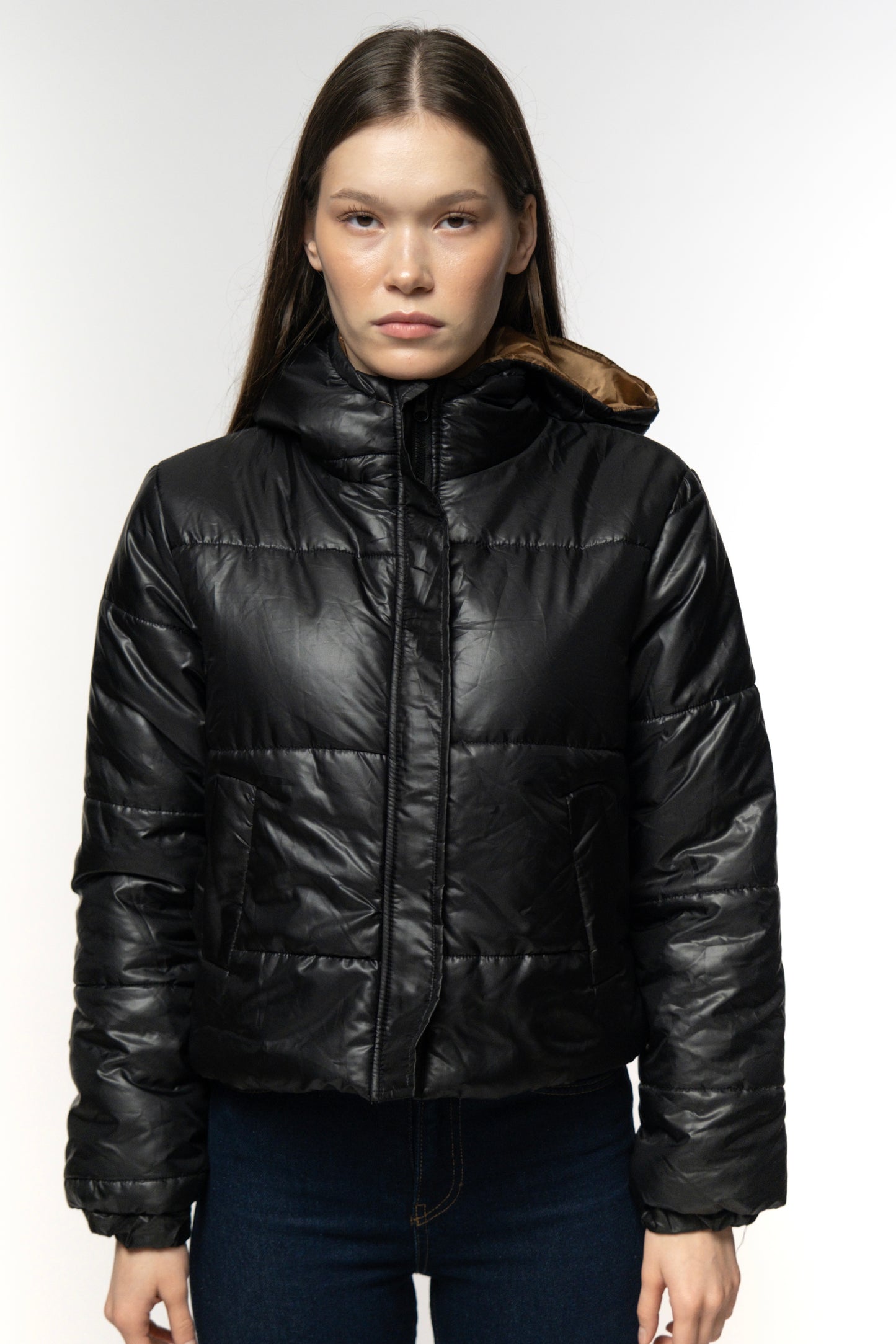 Onyx Quilted Puffer Jacket