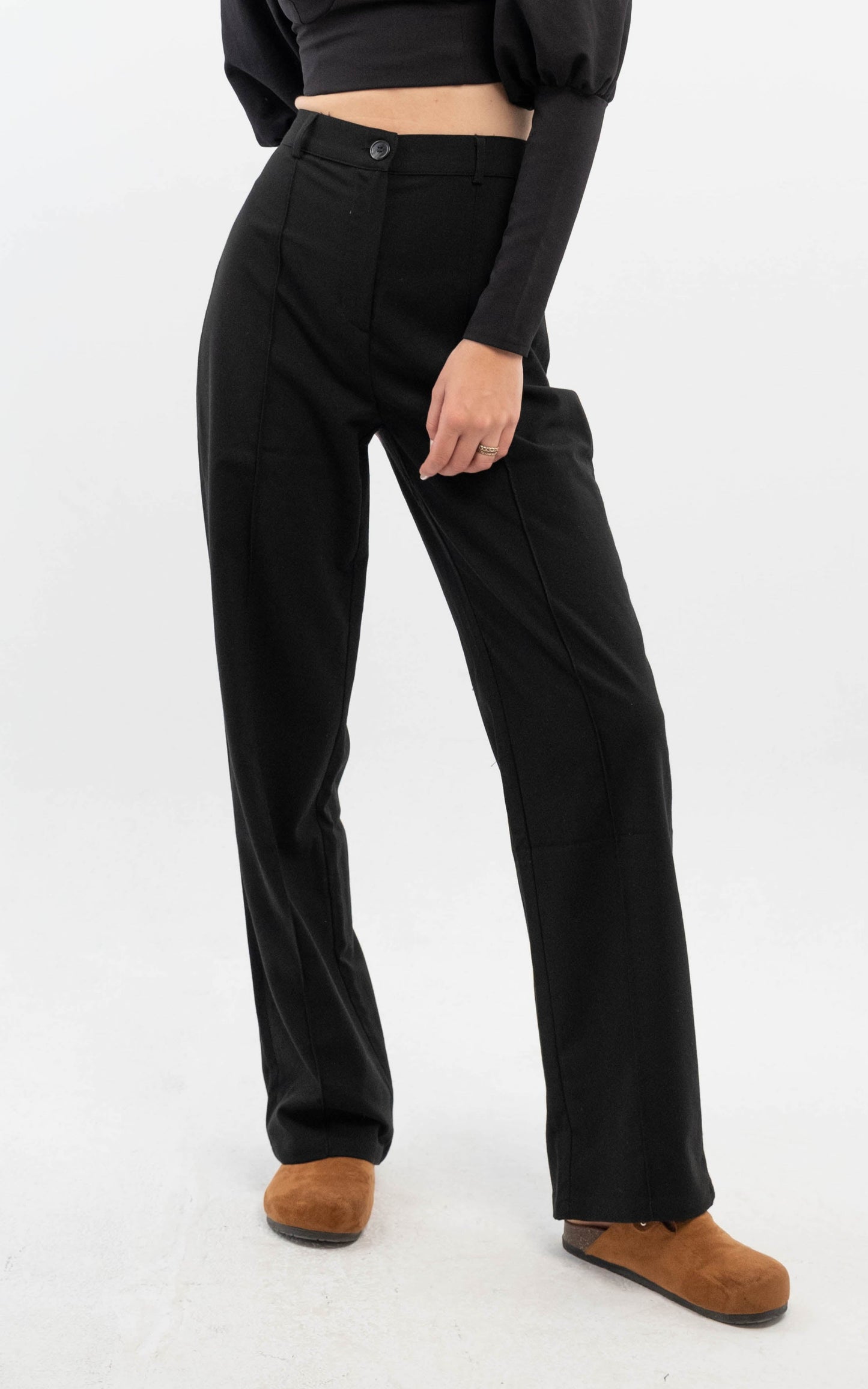 Harper High-Waist Trousers