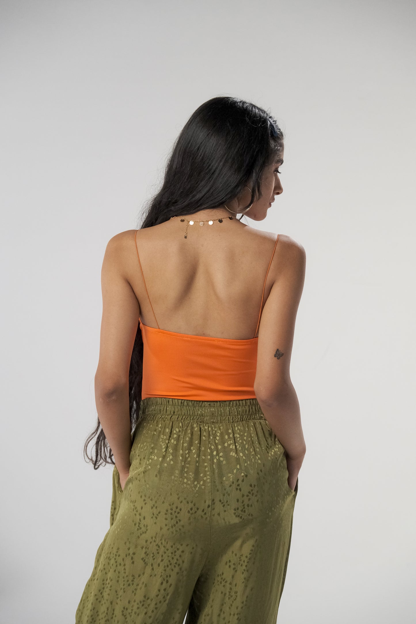 Orange Bodysuit