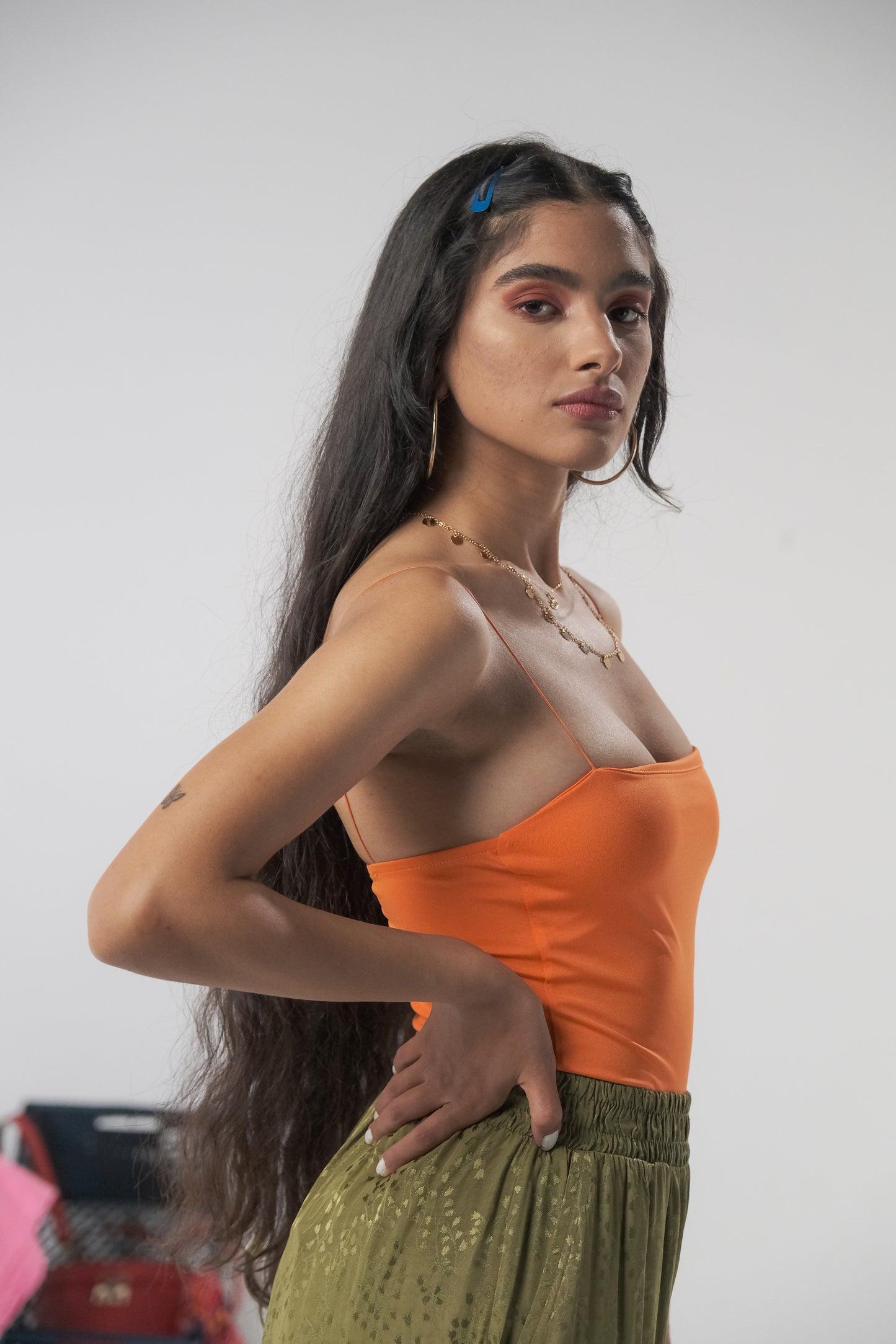 Orange Bodysuit