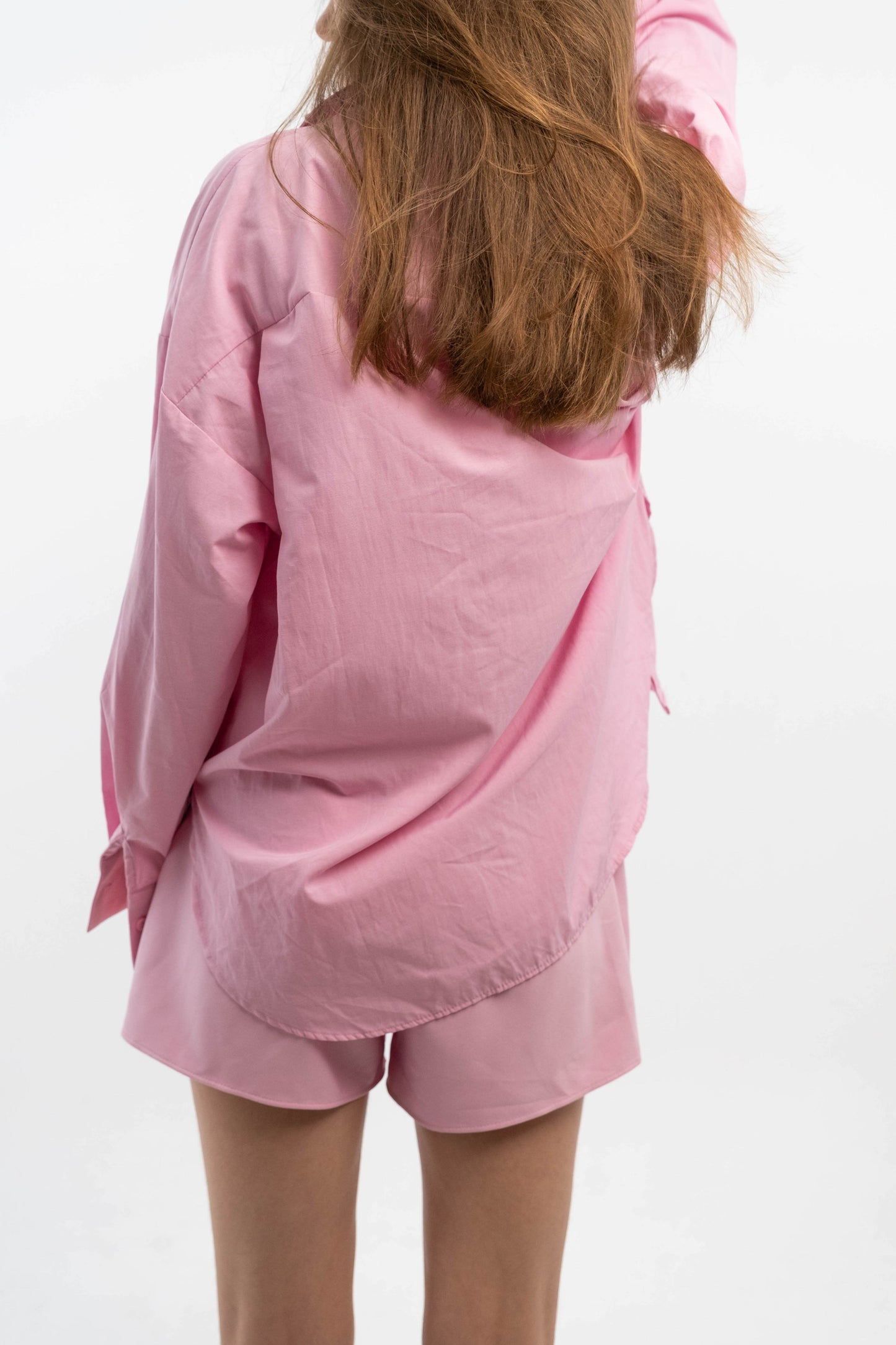 Pink Mini Pleated Skirt