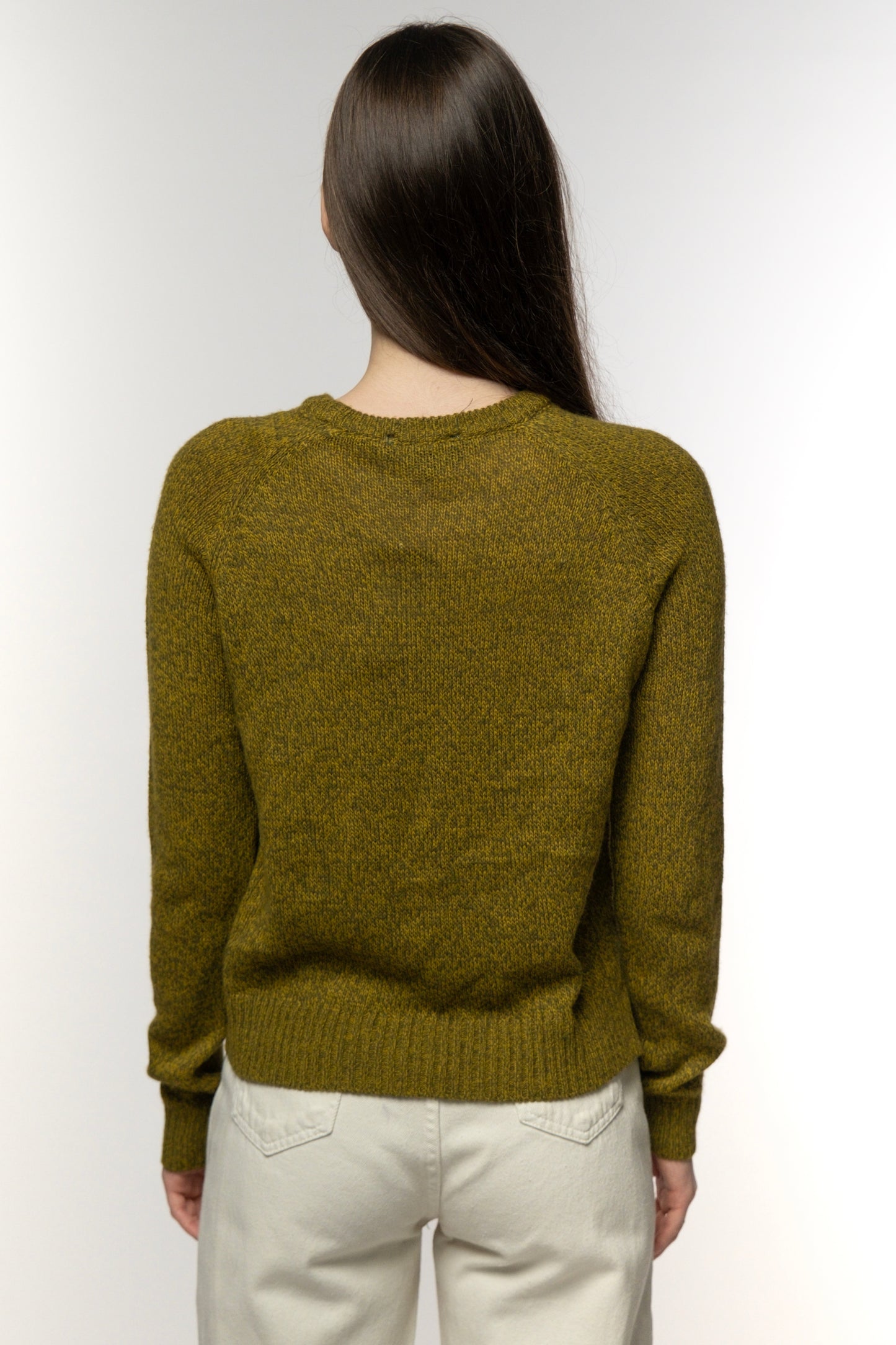 Mustard Mélange Knit Sweater
