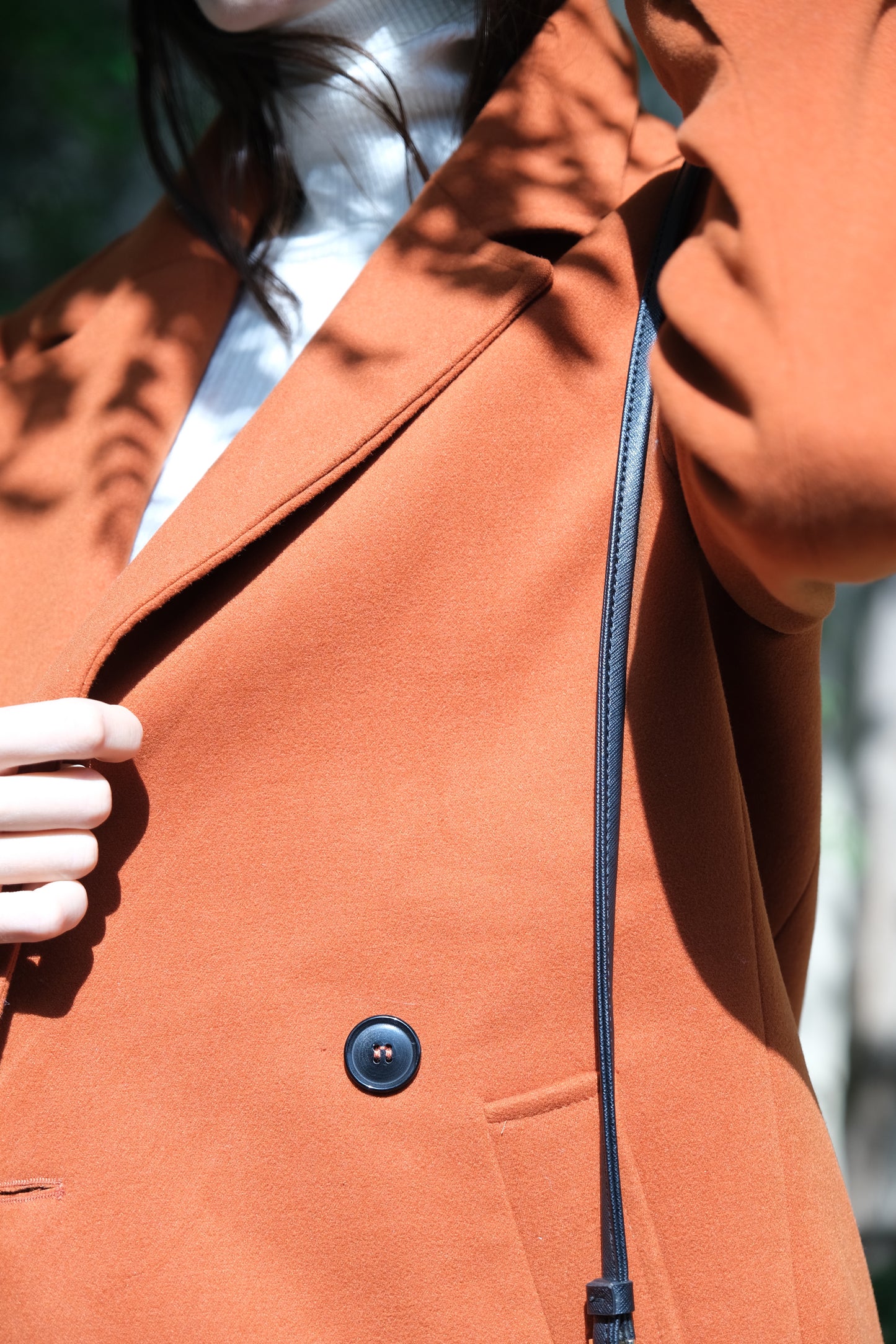 Avery Double-Breasted Wool Coat