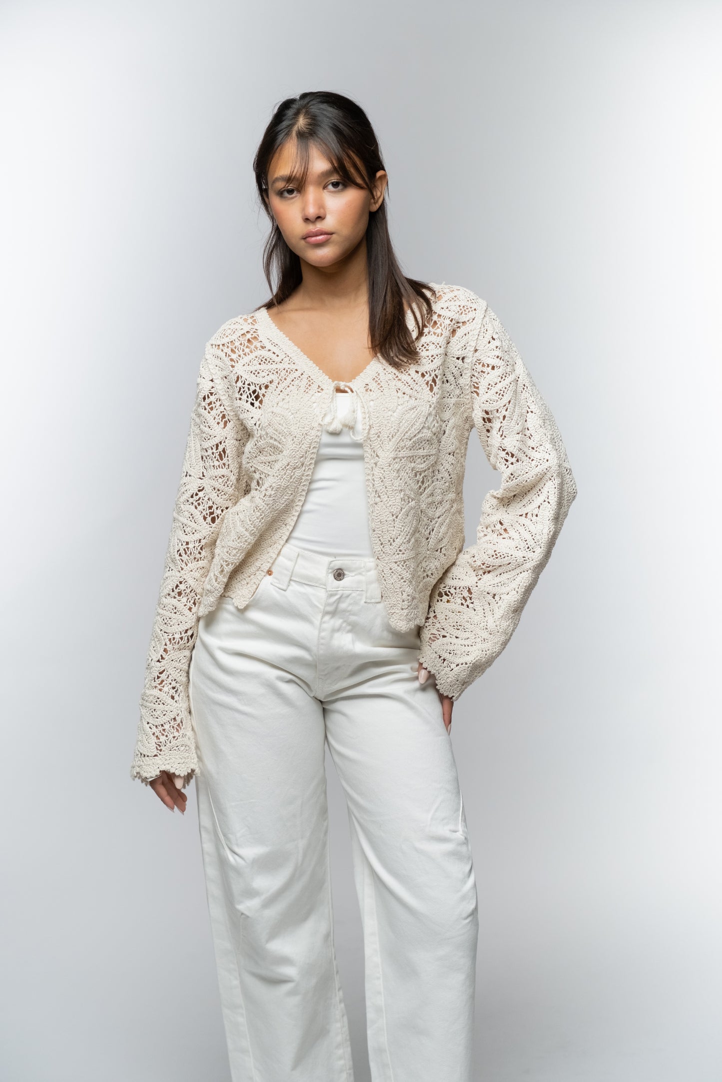 Crochet Lace Cardigan