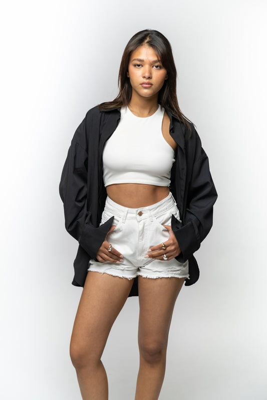 Black Oversized Shirt