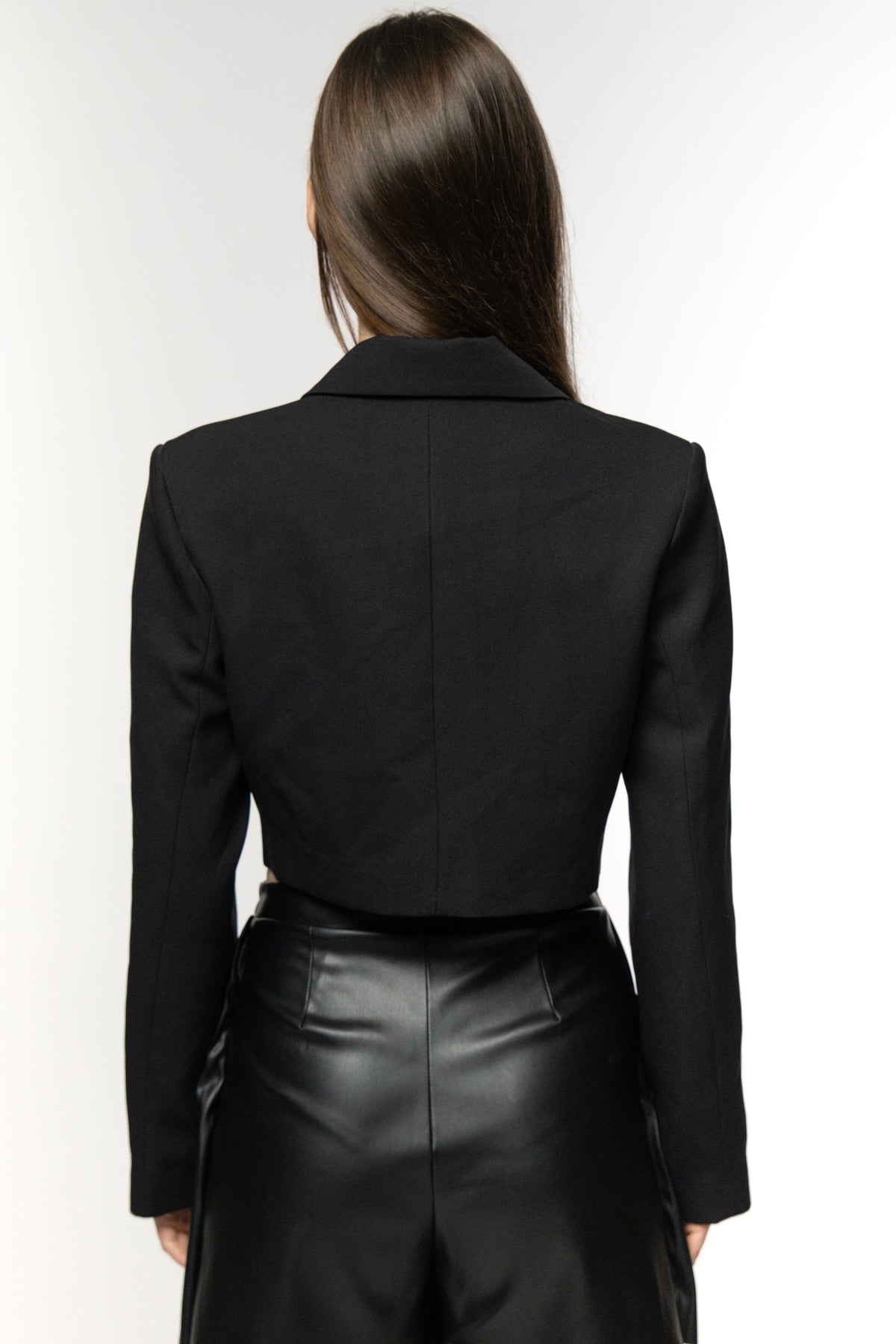 City Chic Cropped Blazer