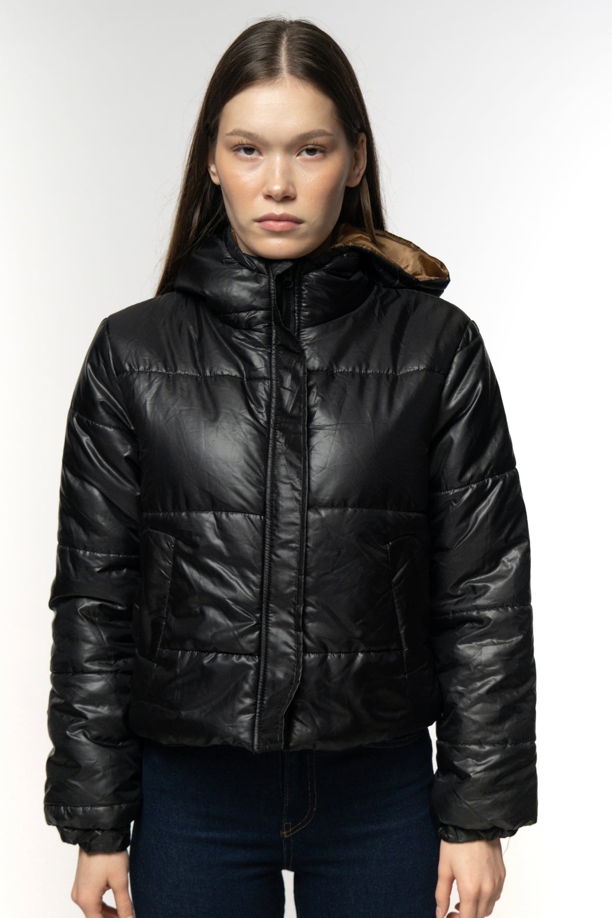 Onyx Quilted Puffer Jacket