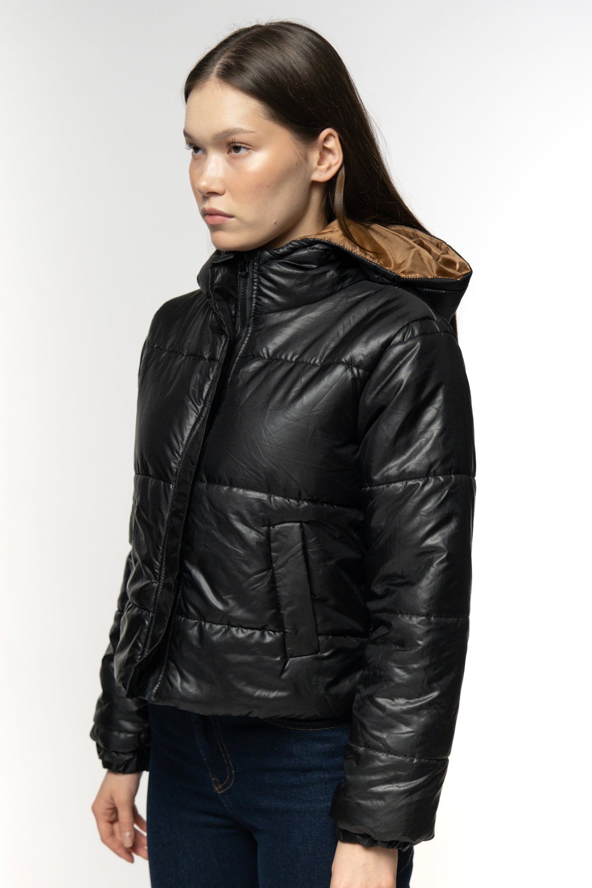 Onyx Quilted Puffer Jacket