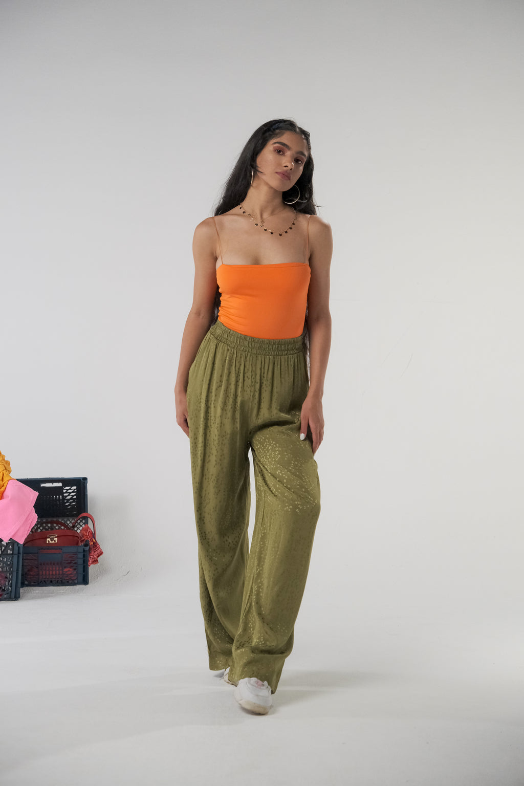 Orange Bodysuit