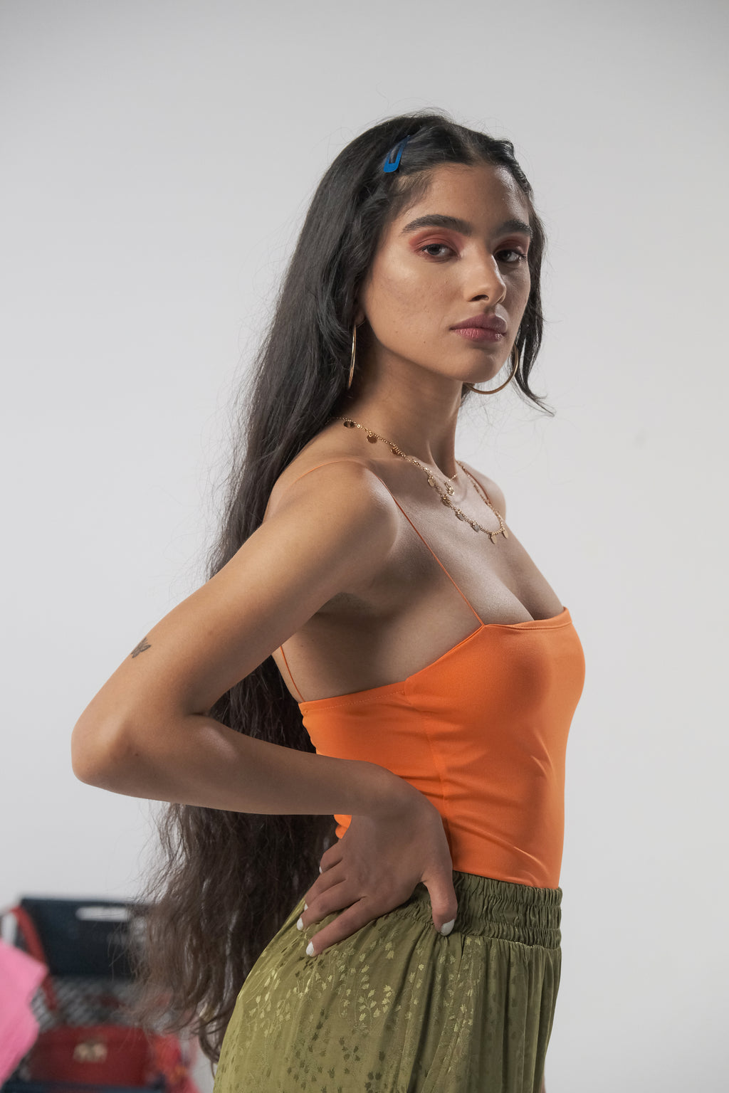 Orange Bodysuit
