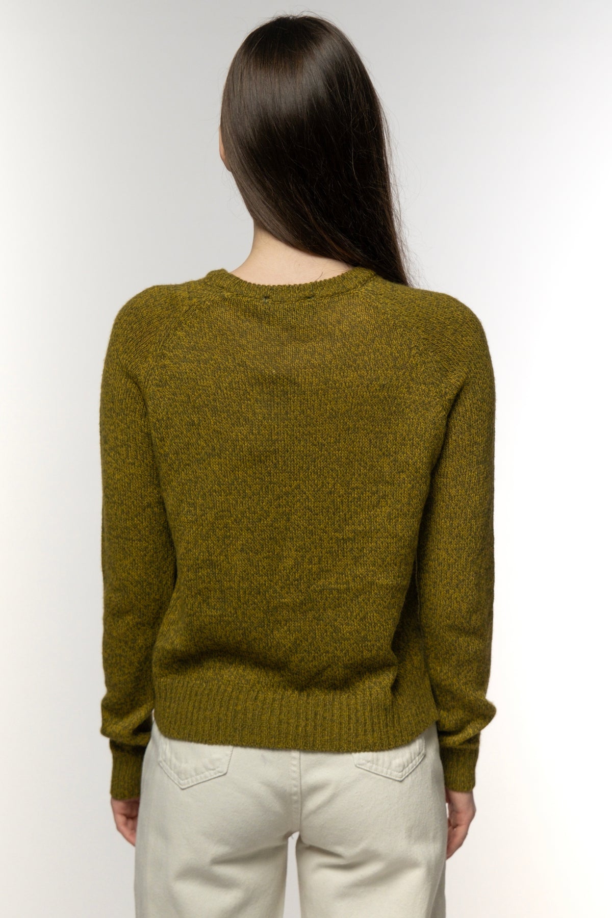 Mustard Mélange Knit Sweater