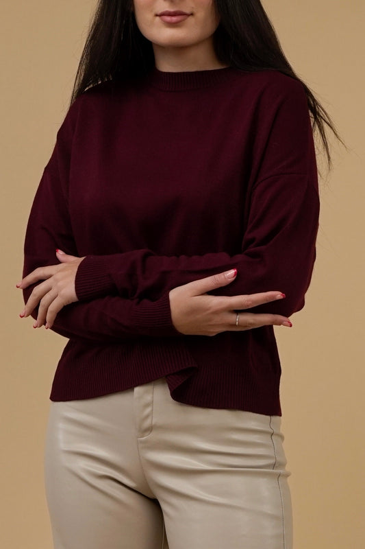 Marina Ribbed Knit Sweater