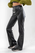 Nova Flare Faux Leather Pants