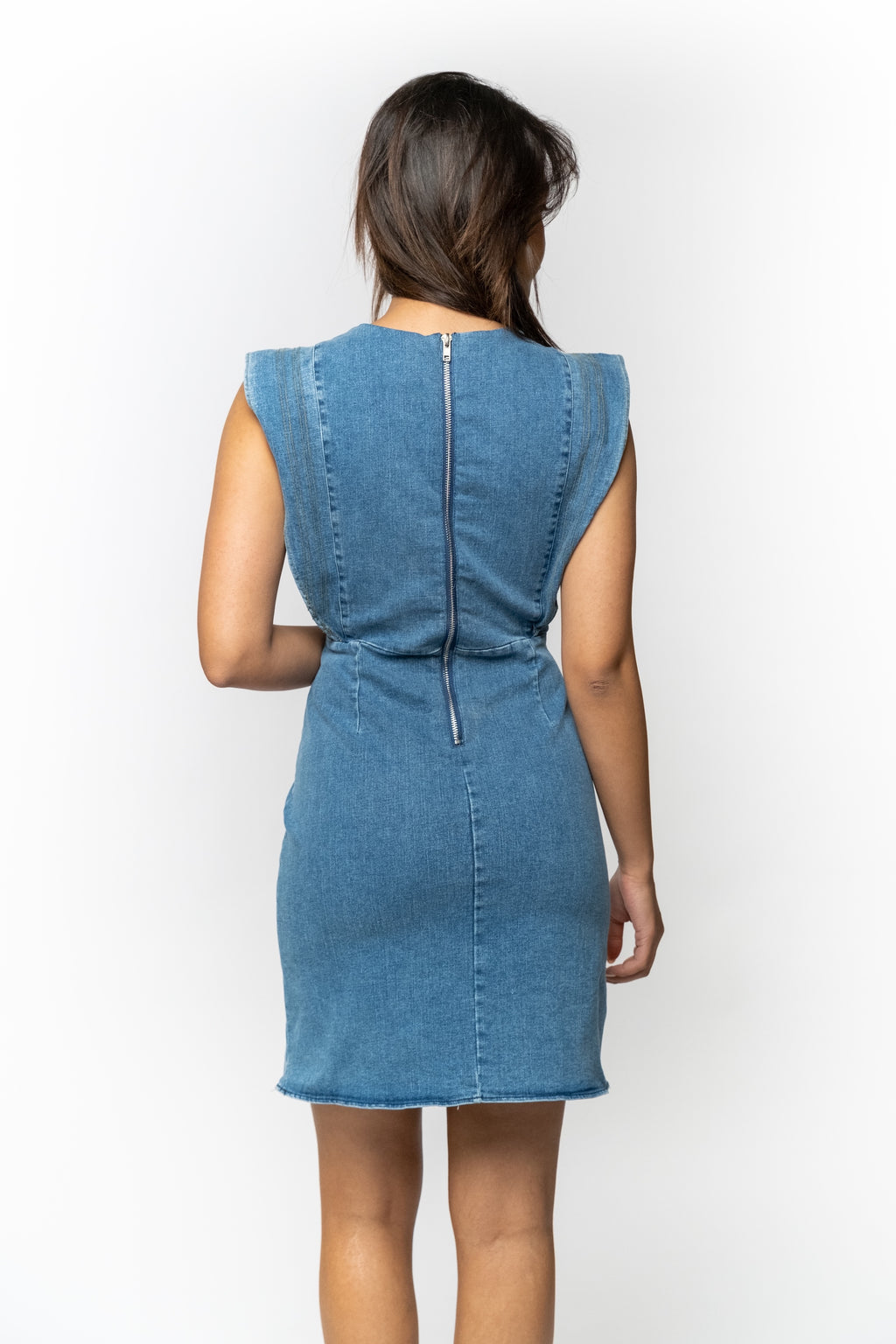 Denim Shift Dress