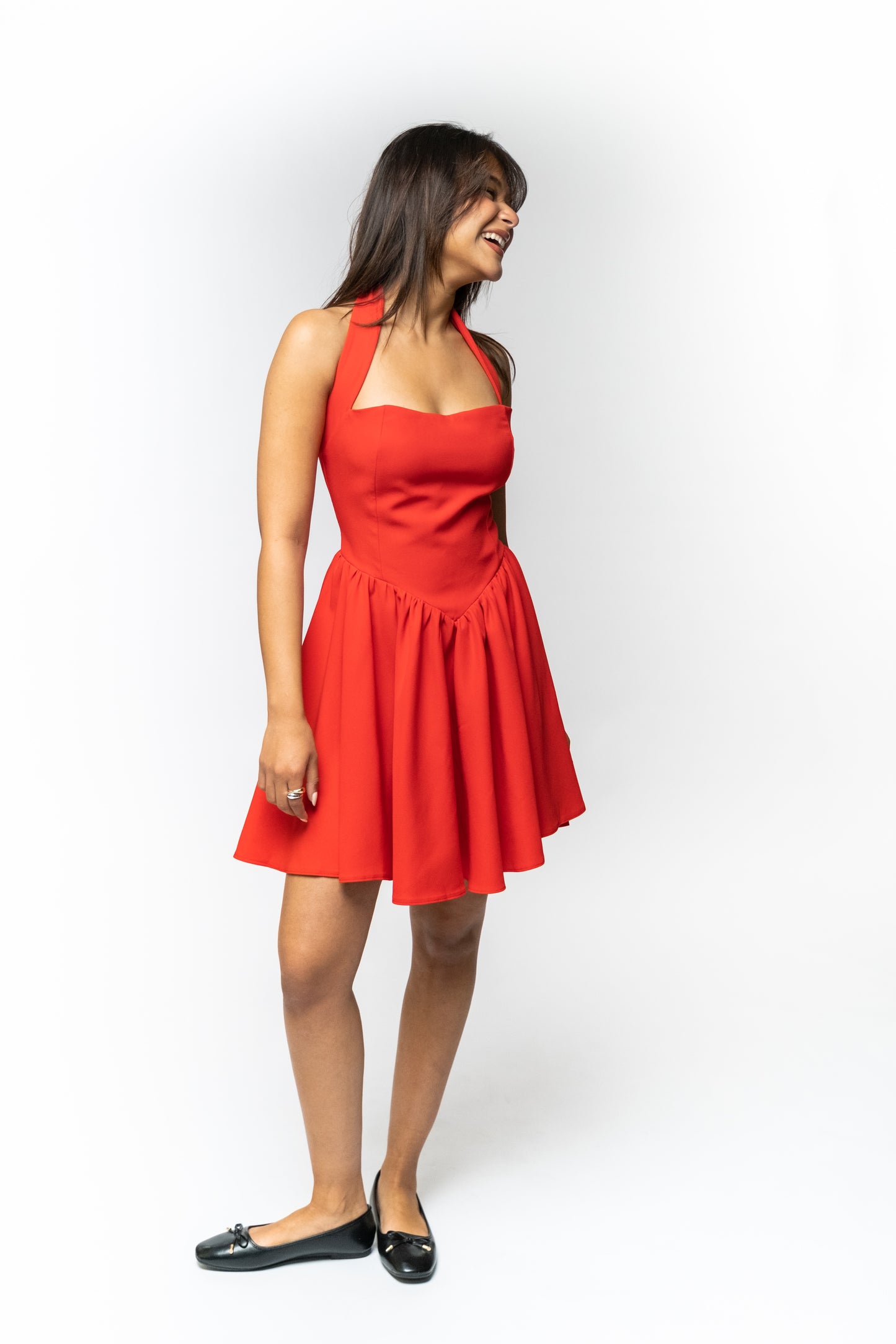Red A Line Dress