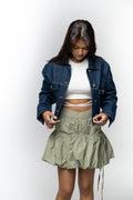 Cropped Denim Jacket